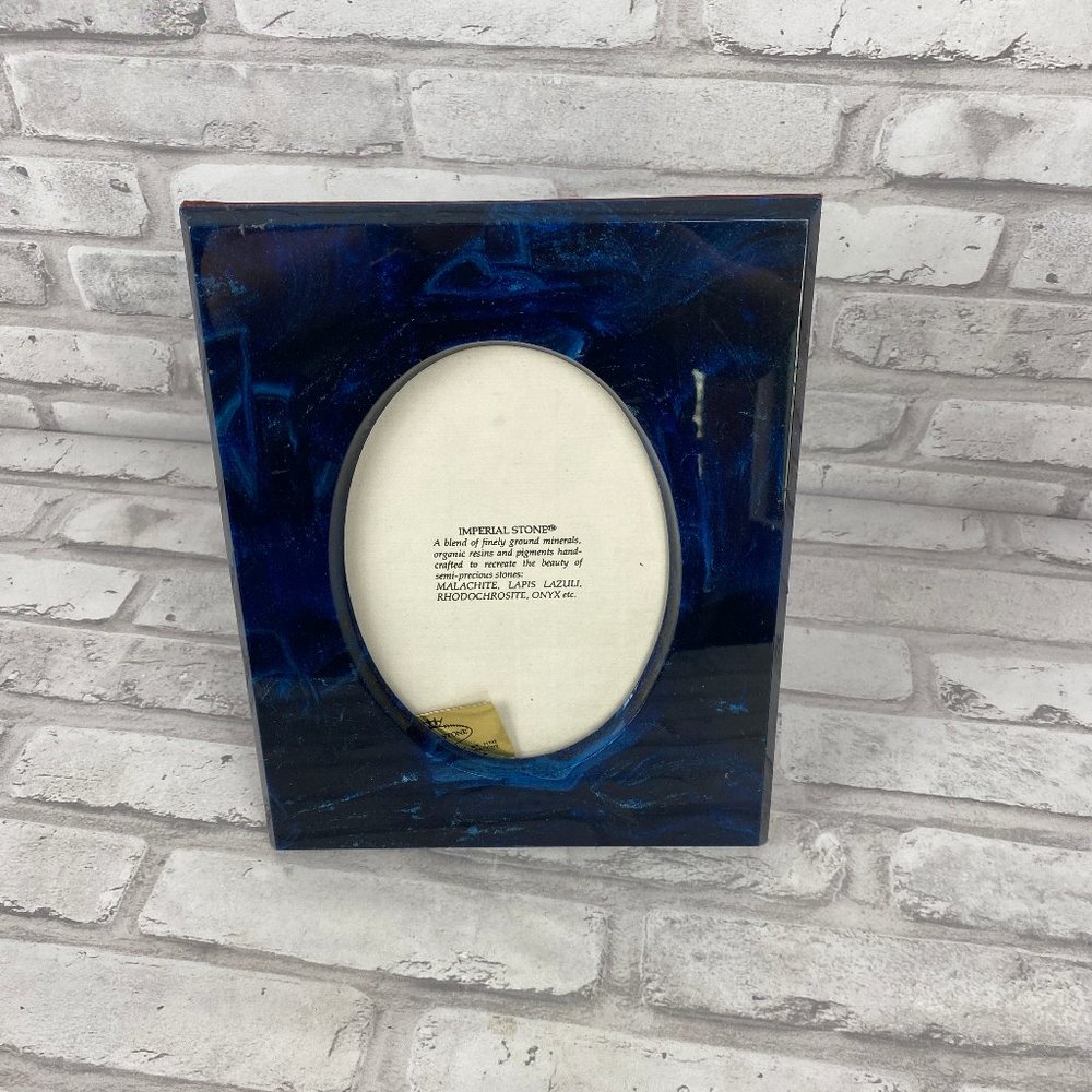 Imperial Stone Ground Minerals Blue Photo Frame